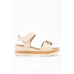 Oh My Sandals Γυναικείο Δερμάτινο Σανδάλι Tiziana 5974 DOYA TAUPE