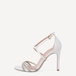 TAMARIS  STILETTO SANDALS 1-1-28320-28-180 WHITE CRYSTAL
