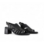 Anatomic Nicolas δερμάτινα πέδιλα F74-1558-34 black