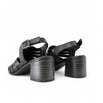 Anatomic Nicolas δερμάτινα πέδιλα F74-1558-34 black