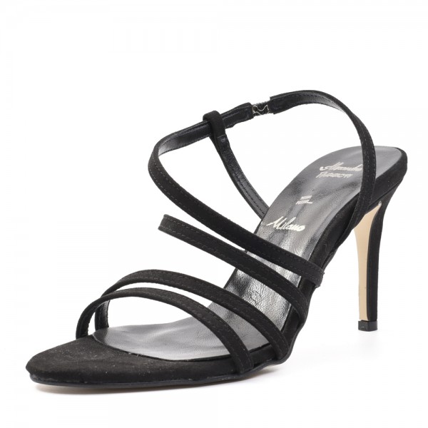 Alessandra Paggioti Γυναικεία Πέδιλα 41641 Black