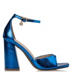 ENVIE BLOCK HEEL SANDALS E42-17159-38 ΜΠΛΕ