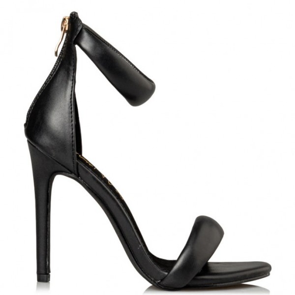 ENVIE STILETTO SANDALS V28-15028-34 ΜΑΥΡΟ