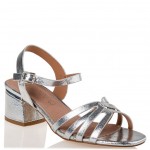 ENVIE BLOCK HEEL SANDALS V37-17058-21 Ασημί