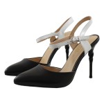 HIGH HEEL 19V69 Abbigliamento Sportivo AM R639-60 Μαύρο-Άσπρο