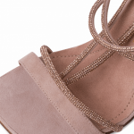 TAMARIS STILETTO SANDALS 1-1-28322-28-254 NUDE CRYSTAL TAMARIS STILETTO SANDALS 1-1-28322-28-254 NUDE CRYSTAL