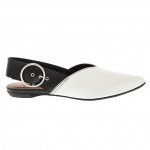 Γυναικεία mules JOY'S NEW YORK 292606 BLACK/WHITE