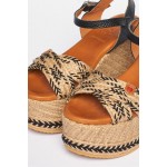 Oh My Sandals Γυναικεία Πέδιλα 5082 TRENZA NEGRO CB