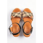 Oh My Sandals Γυναικεία Πέδιλα 5082 TRENZA NEGRO CB