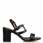 ENVIE BLOCK HEELS SANDALS V54-11653-34 BLACK