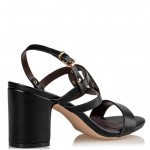 ENVIE BLOCK HEELS SANDALS V54-11653-34 BLACK