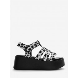 ANATOMIC NICOLAS ΣΑΝΔΑΛΙΑ FLATFORMS NC-53565-21 Cow print