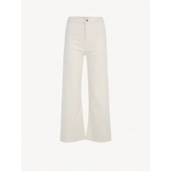 Tamaris ALFENAS high waist wide leg slim panths TAW0024-70024 Papyrus