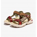 D.FRANKLIN SNEAKERS SANDAL Print Burgundy DFSH406006-BURG-36