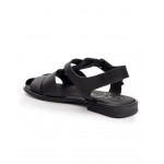Oh My Sandals δερμάτινα σανδαλια 5582 black