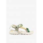 D.FRANKLIN SNEAKERS SANDAL STRIPS GREEN FSH406003-GREEN