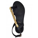 FLAT SANDALS ALESSADRA PAGGIOTI 97666 BLACK