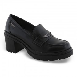 ZAK PLATFORM HEEL LOAFERS SD57063-34 black