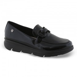 ZAK SHOES LOAFERS SD65108-34 BLACK PATEN
