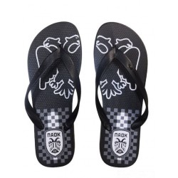 ZAK shoes ΠΑΟΚ Slipper SD11014 Black