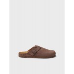 Toni Pons clog in suede with buckle - GREGOR-QT TAUPE