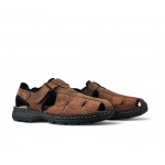 ANATOMIC NICOLAS δερμάτινα παπουτσοπέδιλα NC-1836-33 BROWN