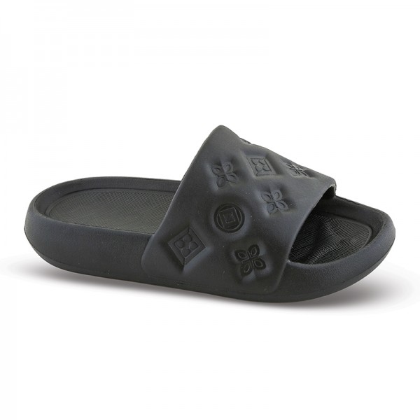 Cubanitas Slides SD09009-34 BLACK Cubanitas Slides SD09009-34 BLACK