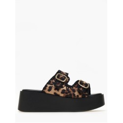 ANATOMIC NICOLAS Παντόφλες FLATFORMS NC-09028-49 leopard