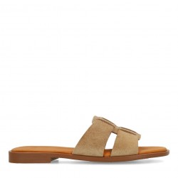 Oh My Sandals Γυναικείο Δερμάτινο Σανδάλι Alexia 5823 serra arena