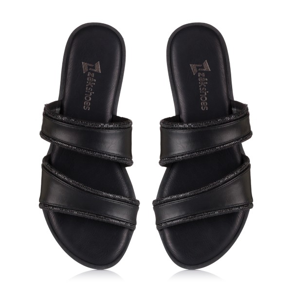 ZAK shoes ΠΑΝΤΟΦΛΑ SD94111-34 BLACK