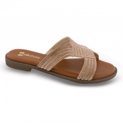 ZAK shoes ΠΑΝΤΟΦΛΑ SD34114-39 BRONZE