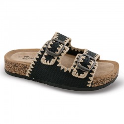 ZAK shoes ΓΥΝΑΙΚΕΙΑ ΠΑΝΤΟΦΛΑ SD94126 ΜΑΥΡΟ