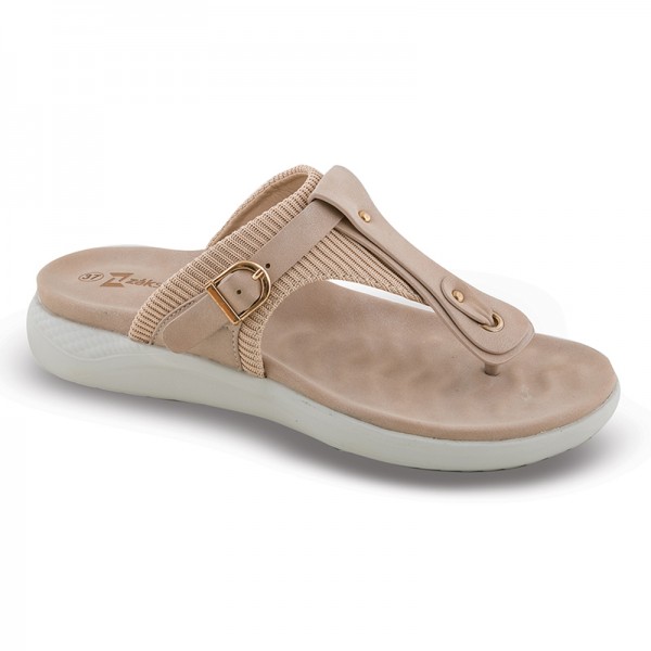 ZAK shoes ΠΑΝΤΟΦΛΑ SD95028-37 ΜΠΕΖ