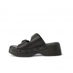 ANATOMIC NICOLAS δερμάτινες παντόφλες 77566-34 BLACK