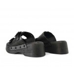 ANATOMIC NICOLAS δερμάτινες παντόφλες 77566-34 BLACK