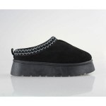 BLONDIE suede με γούνα και ψηλή σόλα sd07027-34 black BLONDIE suede με γούνα και ψηλή σόλα sd07027-34 black