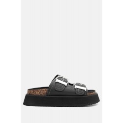 ANATOMIC NICOLAS Παντόφλες FLATFORMS NC-01034-34 BLACK
