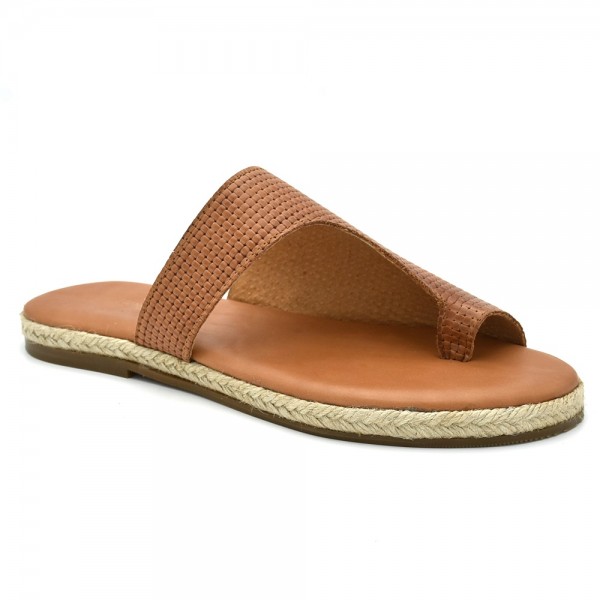 BELIZE  FLAT SANDALS 2313 BROWN