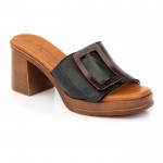 BOXER Δερμάτινα Mules 97022-10-011 black
