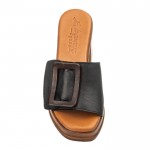 BOXER Δερμάτινα Mules 97022-10-011 black