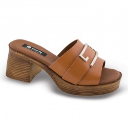 BLONDIE Γυναικεία Mules MR 935-36 ΚΑΜΕΛ