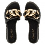 ENVIE FLAT SANDALS V96-15388-34 Black