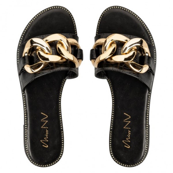 ENVIE FLAT SANDALS V96-15388-34 Black
