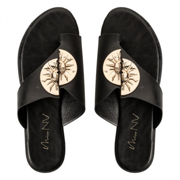 ENVIE FLAT SANDALS V96-15411-34 BLACK ENVIE FLAT SANDALS V96-15411-34 BLACK