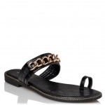 ENVIE FLAT SANDALS V96-15413-34 BLACK