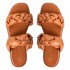 ENVIE FLAT SANDALS V96-15441-28 ΚΑΦΕ