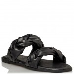 ENVIE FLAT SANDALS V96-15441-34 ΜΑΥΡΟ