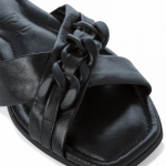 TAMARIS ΓΥΝΑΙΚΕΙΑ ΔΕΡΜΑΤΙΝΗ ΠΑΝΤΟΦΛΑ 1-1-27101-28-001 BLACK